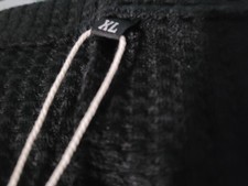 Womens 12CRAZY black waffle-knit cardigan