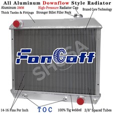 Cc284 4 Row Radiator For Chevy Ck C10 C20 C30 K10 K20 Truck 1963-1965