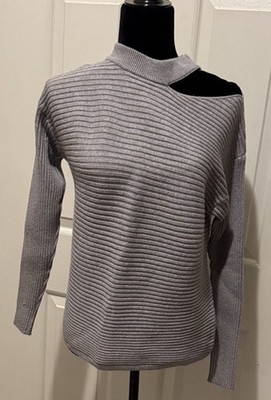 Cold Shoulder Sweater 18  P2P 26  Length EUC Ladies Small 