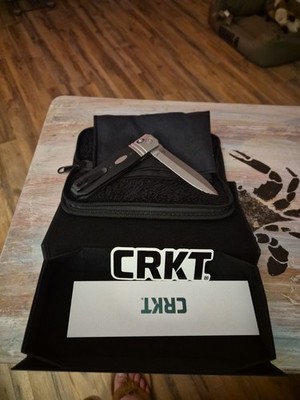 Crkt Magna Cut Steal Knife Duel Lock 