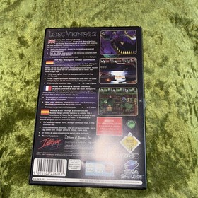 LOST VIKINGS 2 for U.K SEGA SATURN, Complete with Manual. RARE
