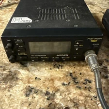 AZDEN FM Transceiver PCS-7000H TESTED With Mic.