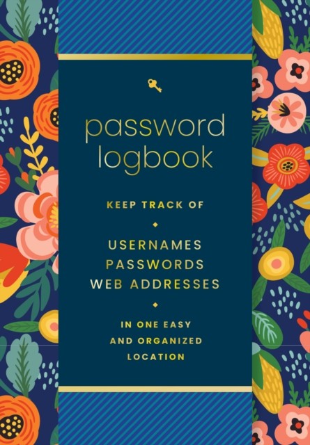 Password  Logbook (Hip Floral) by Editors of Rock Point (Hardback Book)