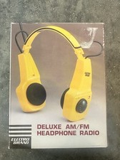 Brand New Electro Brand Deluxe AM/FM Headphone Radio Never Used