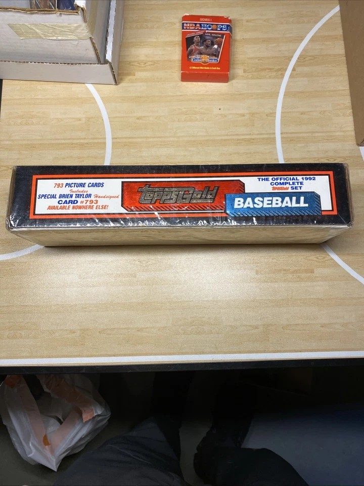 Полный комплект 1992 Topps Gold в заводской упаковке - Изображение 4 из 4