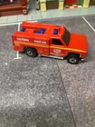 Vintage  Mattel Hot Wheels Red Emergency Squad Unit Fire Truck Diecast Toy