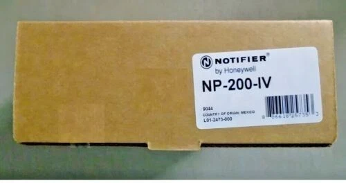 NOTIFIER NP-200-IV PHOTOELECTRIC SMOKE DETECTOR BRAND NEW IN ORIGINAL BOX WHITE