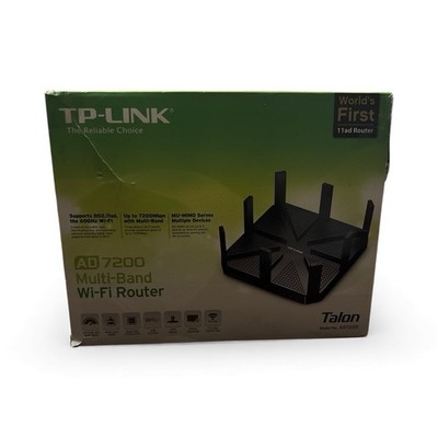 TP-Link Talon AD7200 Multi-Band Wi-Fi Router w/ Charger & Original Box  