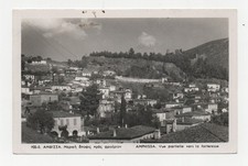 GREECE c.1950 Amphissa Partial View Toward Fortress Postcard