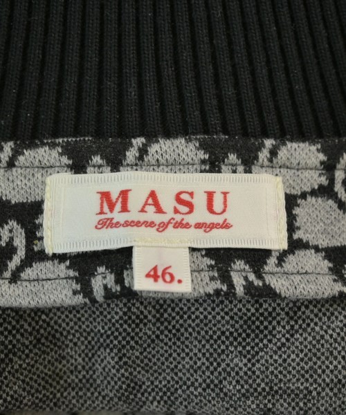 MASU Cardigans GrayxBlack(Patterned) 46(Approx. M… - image 3