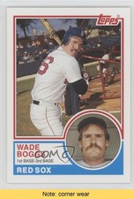 2006 Topps Rookie of the Week Card Shop Promotion Wade Boggs #23 HOF READ y0q. rookie card picture