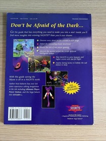 Nights Into Dreams&hellip; Official Strategy Guide Sega Saturn