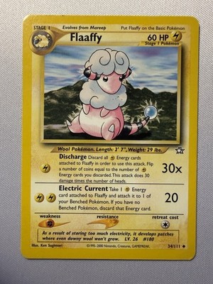 The Pokémon Company Flaaffy Neo Genesis Uncommon 34/111 60 HP Eng 2000