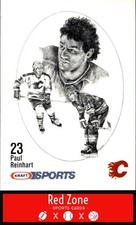 1986-87 Kraft Drawings - #NNO Paul Reinhart EX+.
