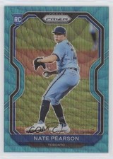 2021 Panini Prizm Tier II Teal Wave Prizm Nate Pearson #181 2l4
