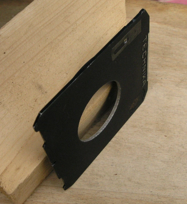 Linhof IV 4 V 69 6x9 Technika 70 flat Lens board for compur 0 copal 0 centre - Image 3 of 3