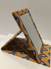 New! Les Olivades Provence Compact Mirror Yellow Pierre Deux