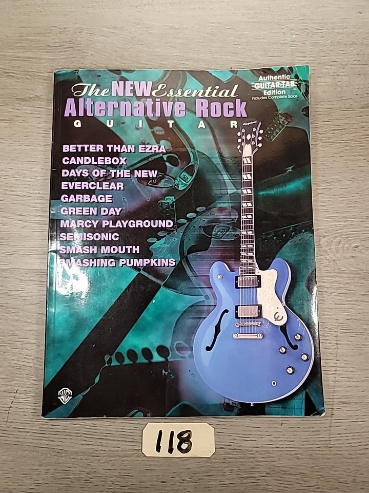 New Essential Alternative Rock Guitar Tab Song Music Book 95 Pages eBay