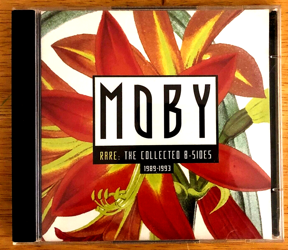 MOBY—RARE: COLLECTED B-SIDES 1989-1993—DOUBLE CD—INCLUDES 14 MIXES