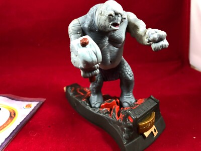 Vintage Lord of the Rings Burger King CAVE TROLL action figure toy 2001 retired