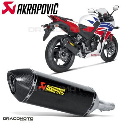 akrapovic HEXAGONALカーボン CBR300R/CBR250R HONDA CBR 300 R 2014-2016 Exhaust AKRAPOVIC Carbon RC S-H3SO3-RC