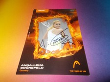Anna-Lena Grönefeld  Tennis  signed signiert Autogramm auf Autogrammkarte