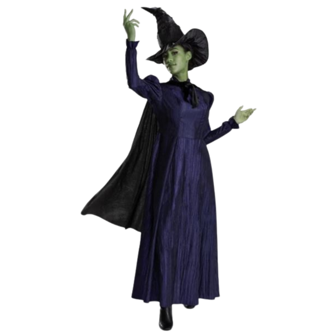 Womens Wicked Oz Movie Elphaba Deluxe Adult Large 12-14 Witch