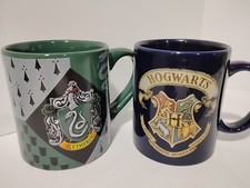Harry Potter Slyrherin Mug Ceramic Cup Hogwarts House Crest Warner Bros Store