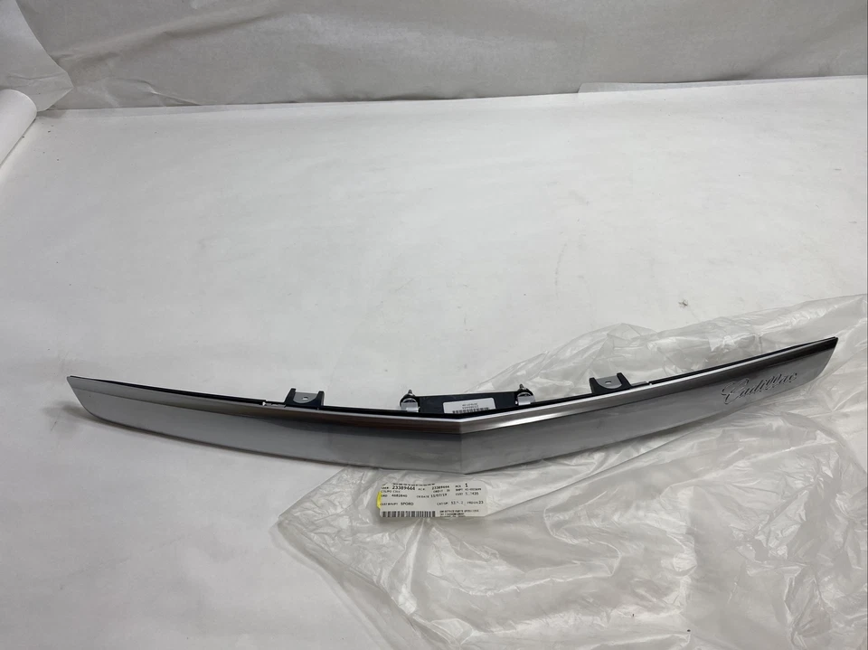 Новый оригинальный производитель GM Cadillac XTS отделка молдинг заднего багажника 2013-17 23389444 - Изображение 2 из 4