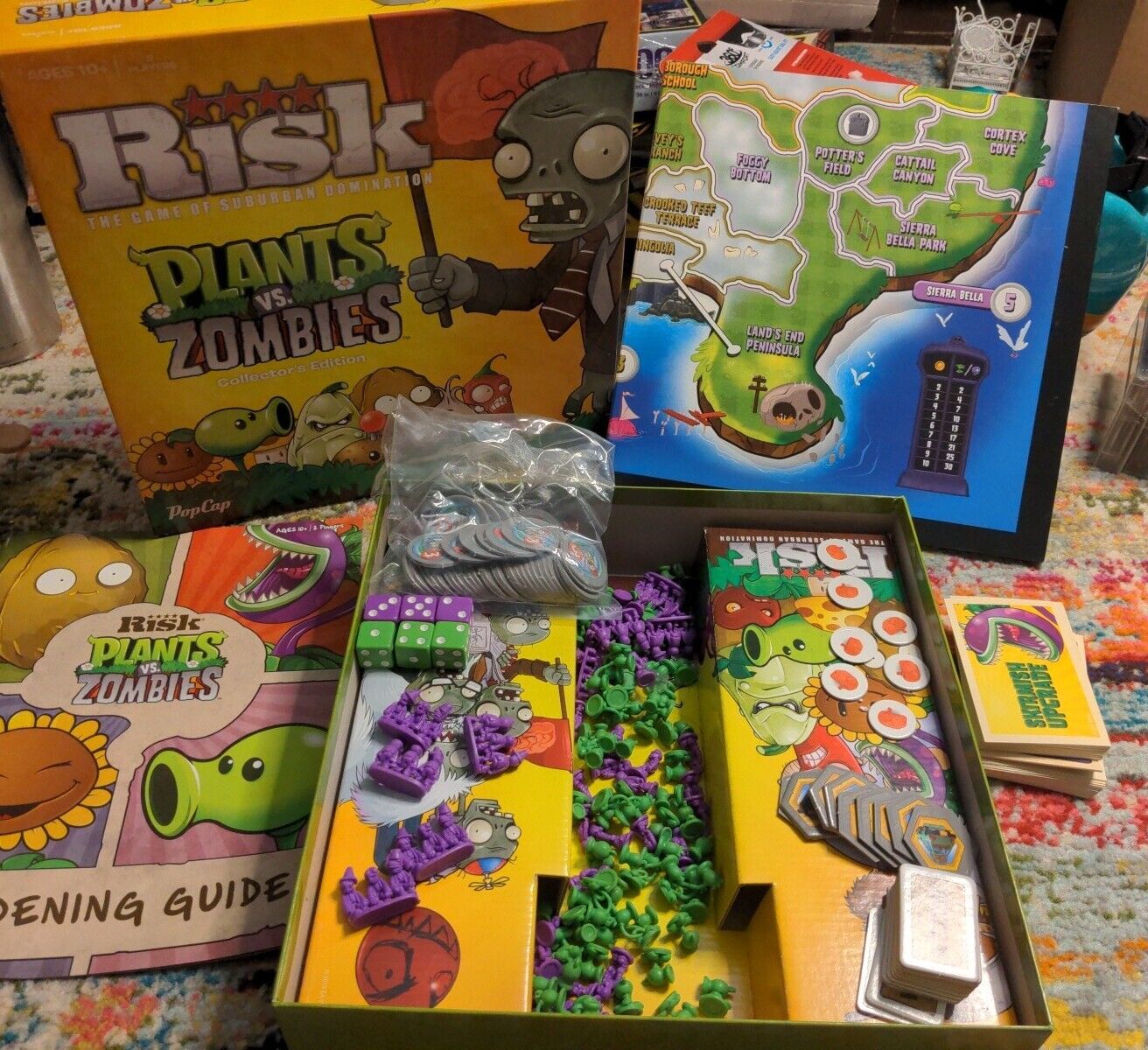 Plants vs Zombies trading cards with limited edition items on sale