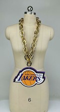 New NBA Los Angeles Lakers Gold Fan Chain