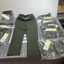 Childs All In Motion Leggings Pants Black High Rise Stretch M 7/8 10 New Pairs