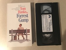 Forrest Gump VHS, 1995 Tom Hanks, Robin Wright, Gary Sinise