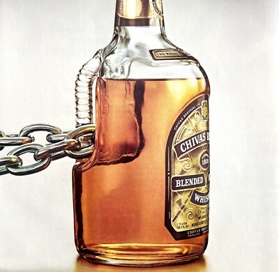 Chivas Regal Chained Scotch Whiskey 1980 Advertisement Distillery DWEE25