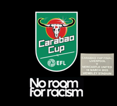 Carabao Plastic Cup patch player football Shirt Newcastle Badge no room  final
