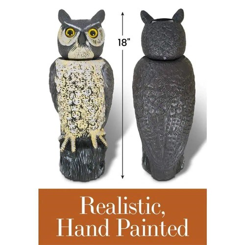 Dalen Motion Activated Solar Rotating Head Owl Decoy MRHO-4 - Bild 4 von 4