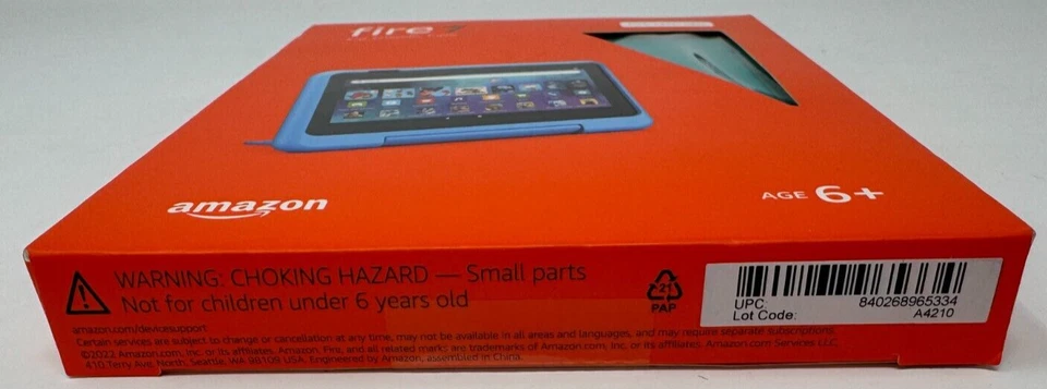 Amazon Kid-Friendly Case for Fire 7 tablet Only compatible with 12th generation - Image 3 of 4