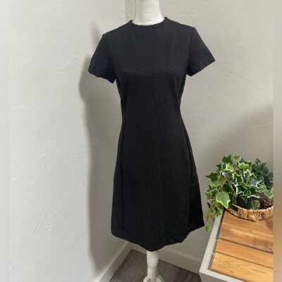 Amanda + Chelsea Black Structured Dress | eBay