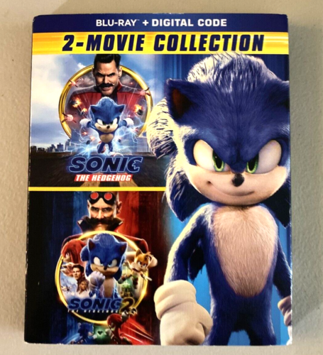 Sonic the Hedgehog 2 Movie Collection (Blu-Ray, Digital Code)James