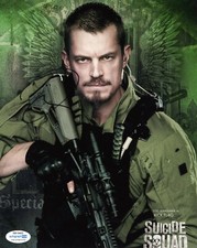 Joel Kinnaman Suicide Squad Autographed Signed 8x10 Photo ACOA COA 
