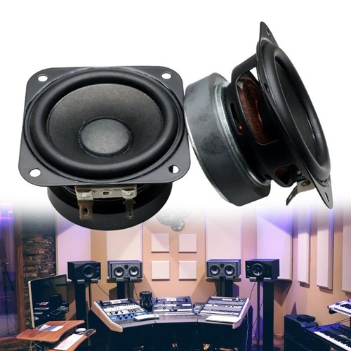 2.75inch 4Ω 15 Watt Square Speaker Car Home Sound Subwoofer 70mm Bass Speaker - Afbeelding 5 van 8