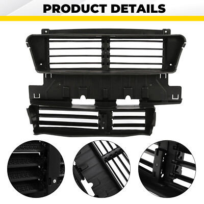 Radiator Support Shutter Grille Assembly For 2017-2019 Ford Fusion