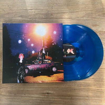 Skating Polly Chaos County Line 2LP Blue Vinyl Record Brand New Sealed