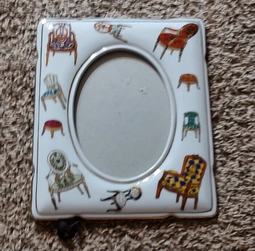Picture Frame With The Theme Of Vintage Chairs