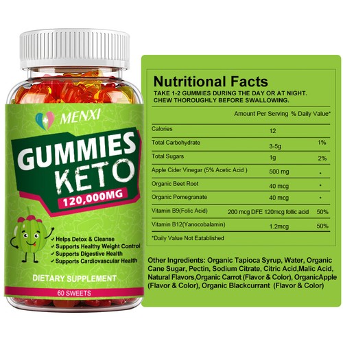 KETO BHB Gummies PURE Ketone FAT BURNER Advanced Weight Loss Diet Pills Ketosis - Picture 4 of 14