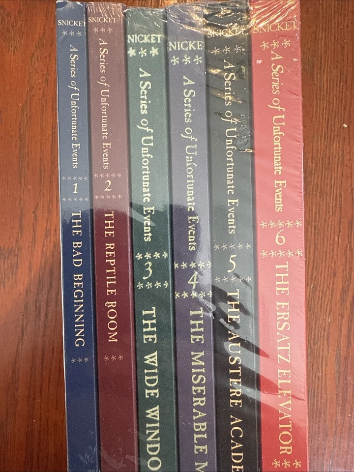 A Series of Unfortunate Events Books #1-6 Brand New Lemony Snicket - Image 2 of 3