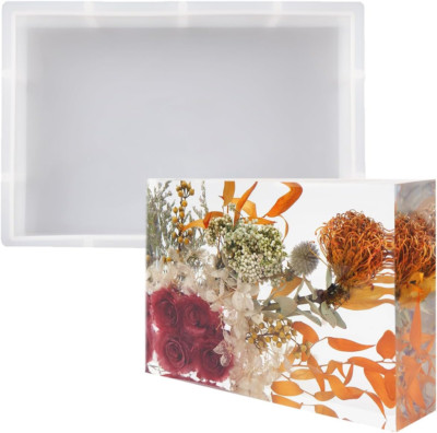 Large Resin Molds,Rectangle Silicone Molds for Resin Casting,Epoxy Resin Casting