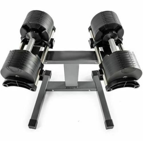 Pair Of Adjustable Dumbbell 2 x 32 kg PAIR ( 64 kg total ) WITH RACK STAND OFFER