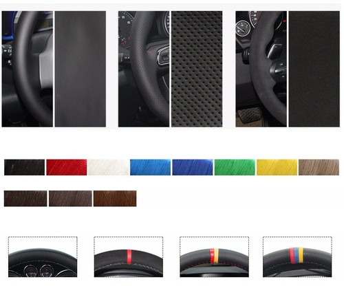 Leather Steering Wheel Cover for BMW G30 G31 G32 G20 G21 G14 G15 X3 X4 X5 G402 - Picture 7 of 8