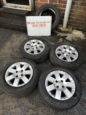 CITROEN C3 MK1 2003 SET OF 4 ALLOY WHEELS WITH TYRES 185/65/15 6Jx15 CH4 27